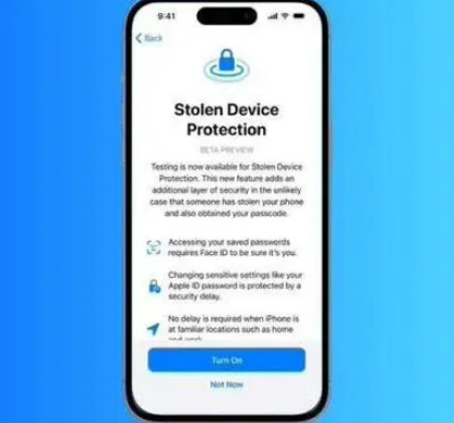 灵山苹果授权维修店分享被盗设备保护功能开启方法 