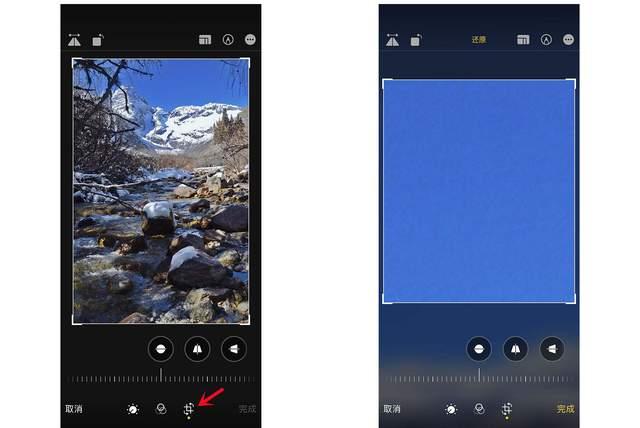 灵山苹果手机维修分享iPhone手机如何使用裁剪功能隐藏照片 