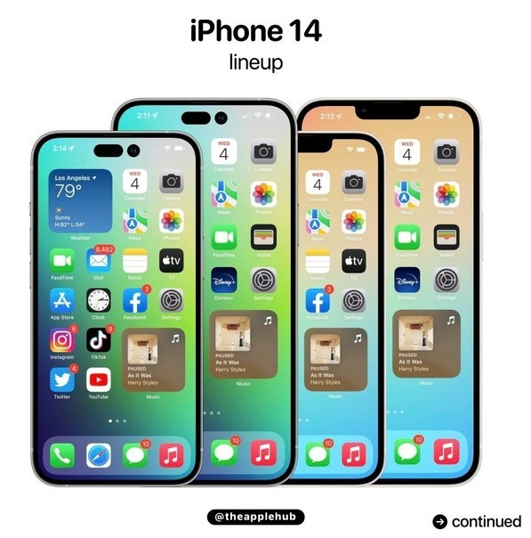 灵山苹果14维修分享iPhone 14全家福 